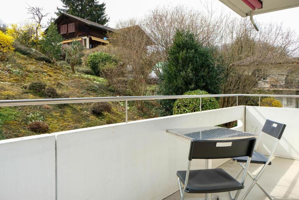 Mariposa Spiez Appartement Buitenkant foto